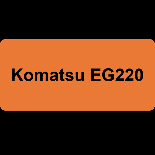 Komatsu EG220